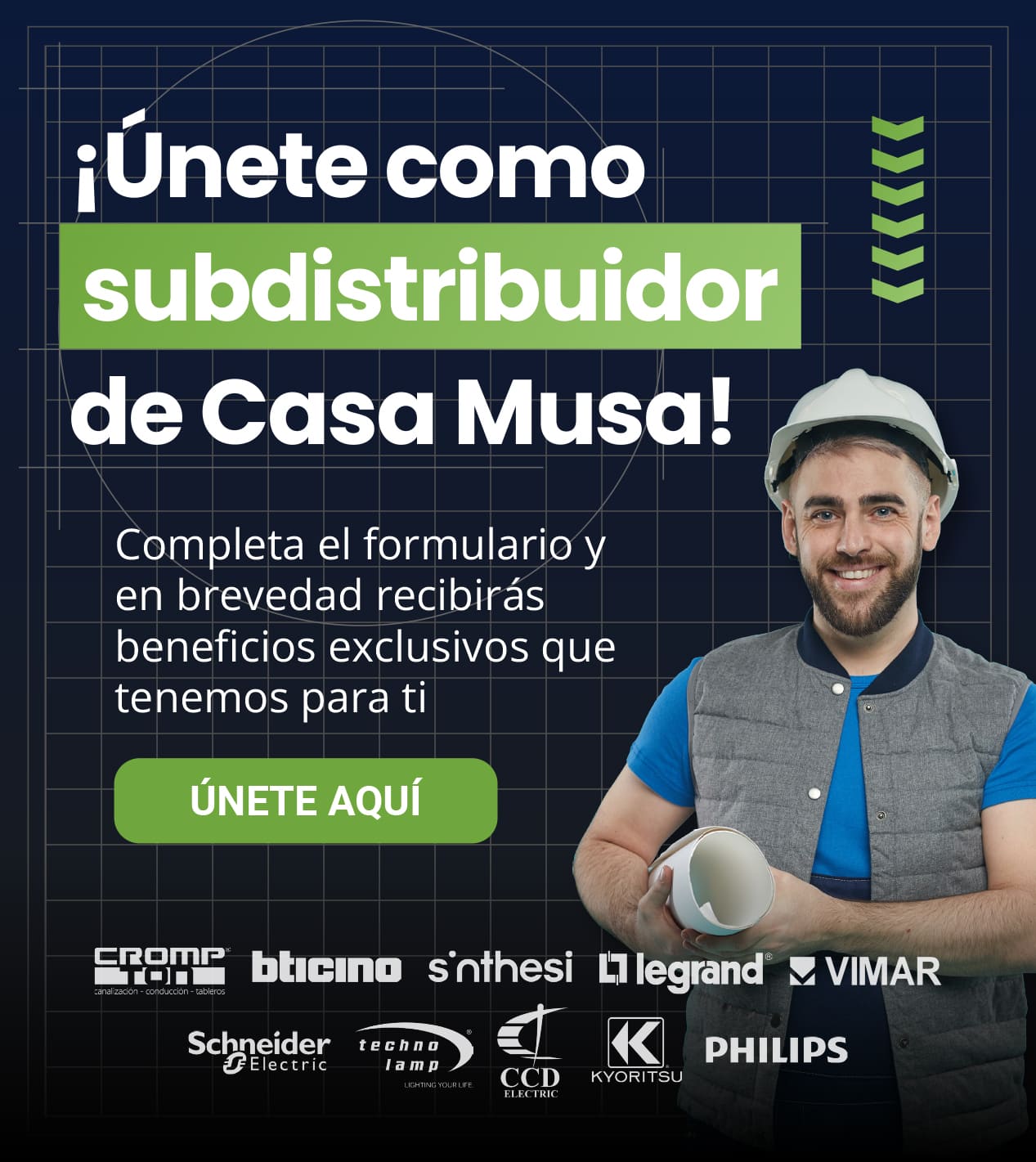 Únete como subdistribuidor