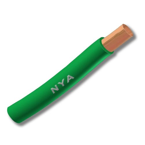ALAMBRE H07V (NYA) 1,5MM VERDE 102830 Precio x Rollo 100 MTS