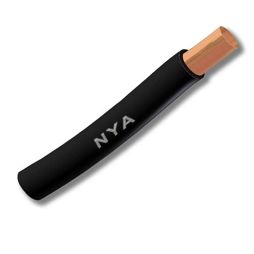 ALAMBRE H07V (NYA) 2,5MM NEGRO 102839 Precio x Rollo 100 MTS