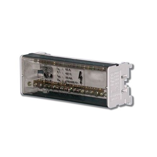 REPARTIDOR BIPOLAR 80A 2x16 + 14x10mm2  S/AISLACION 250/450V ESCALONADO 6831
