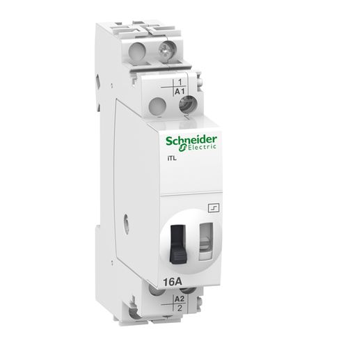 TELERRUPTOR iCT 1P 16 A Bob.110VDC 2 PUESTOS 230-240VAC Acti9 A9C30811 SCHNEIDER