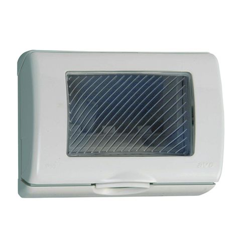 PLACA 3 MODULOS ESTANCA GRIS IP55 MWD090164543 SCHNEIDER