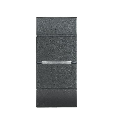 MODULO INTERRUPTOR AXIAL 4 VIAS 16A 250V ANTRACITA L4054 LIVING LIGHT