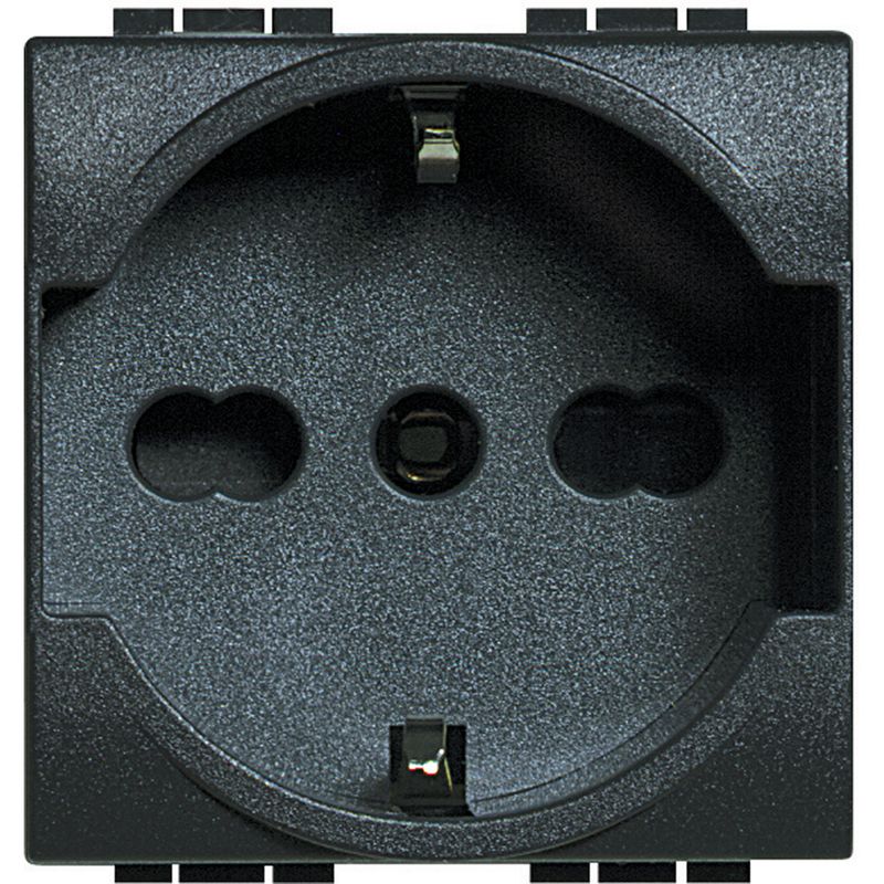 Set 10 Schuko-Steckdosen 2P+T 10/16A – Kompatibel Mit Serie Matix, 45x45x40 Mm, Für Haushalt & Profi
