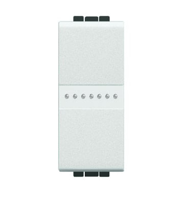 MODULO INTERRUPTOR AXIAL 16A 250V BLANCO N4051A LIVING LIGHT