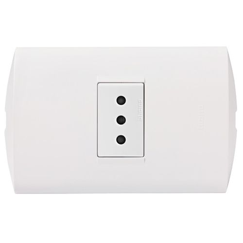 ENCHUFE 2P+T 10A BLANCO ARMADO AE2113E1B MODUS STYLE