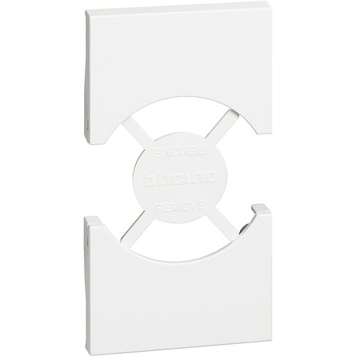 CUBRE TECLA 2 MODULOS BLANCO KW03 LIVING NOW