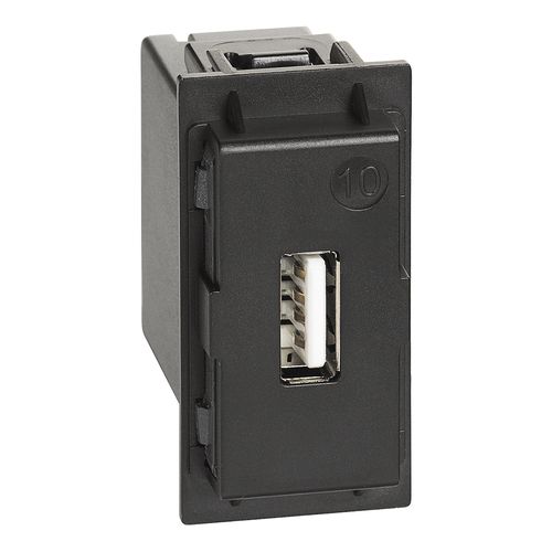 MODULO CARGADOR USB 1,1A 230VAC 1 MODULO K4285C1 LIVING NOW