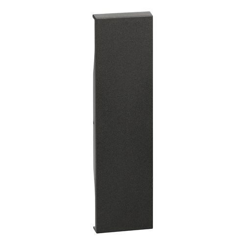 CUBRE FALSO POLO 1 MODULO NEGRO KG00 LIVING NOW