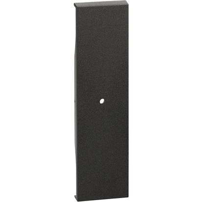 CUBRE TECLA ENCHUFE CONECTADO 1 MODULO NEGRA KG31 LIVING NOW