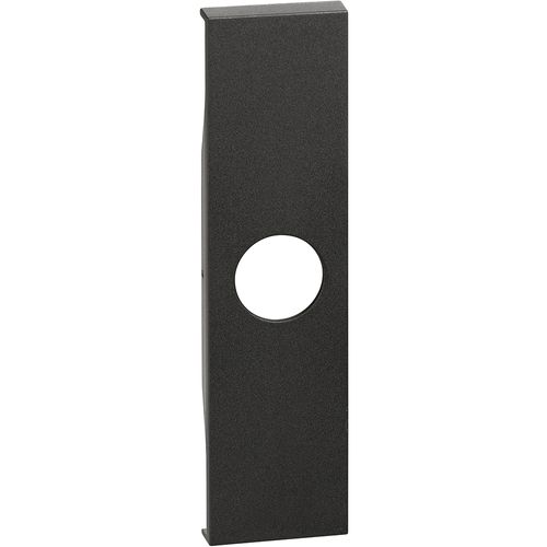 CUBRE TECLA 1 MODULO P/COAXIAL NEGRO KG08 LIVING NOW
