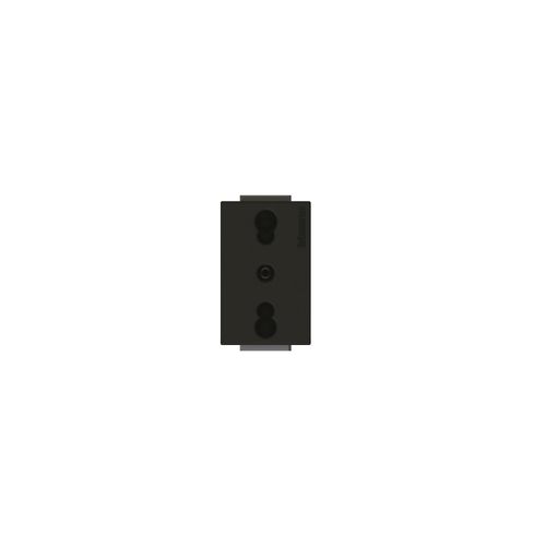 MODULO ENCHUFE 2P+T 10/16A 250V ANTRACITA NOBILE AF2180EA