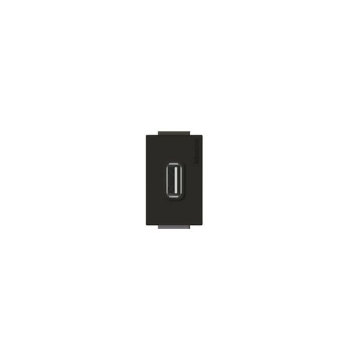 MODULO TOMA USB 5V 1,1A 240VAC ANTRACITA NOBILE AF2190EA