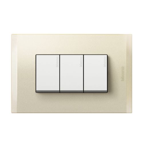 INTERRUPTOR 9/32 10AX 250V BLANCO PERLA NOBILE AF2300EBNA