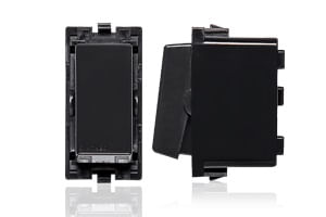 MODULO CONMUTADOR 9/24 16A 250V S17 NOIR 172206 SINTHESI