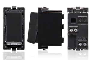 MODULO PULSADOR TIMBRE 16A 250V S17 NOIR 172506 SINTHESI