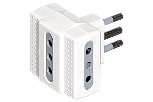 ADAPTADOR TRIPLE 2P+T 10A BLANCO S3603DE