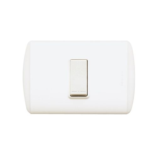 INTERRUPTOR SIMPLE 9/12 10A 250V BLANCO EMB 1100BN MODUS PLUS