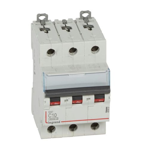 INTERRUPTOR AUTOMATICO 3P 10A C 6/10KA DX3 407857