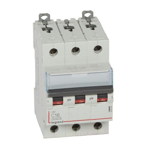 INTERRUPTOR AUTOMATICO 3P 16A C 6/10KA DX3 407859