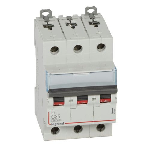 INTERRUPTOR AUTOMATICO 3P 25A C 6/10KA DX3 407861