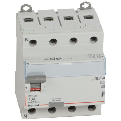 INTERRUPTOR DIFERENCIAL 4P 40A 30MA 411661