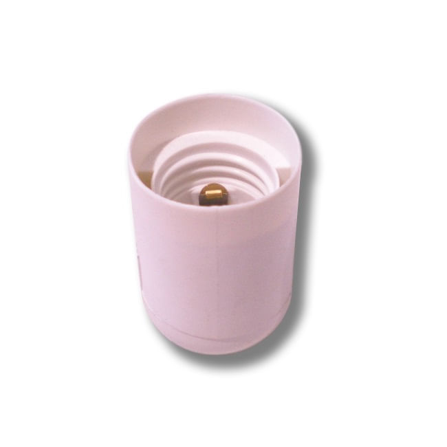 PORTALAMPARA-PLASTICO-MARFIL-E27