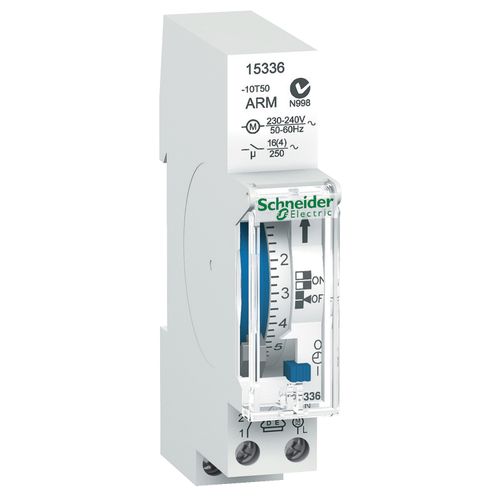 INTERRUPTOR HORARIO MECANICO IH 24H 1CANAL 15336 SCHNEIDER