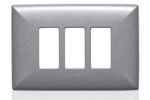 PLACA-3-PUESTOS-SINTHESI-17-ALUMINIO-GRAFITO-C-SOPORTE