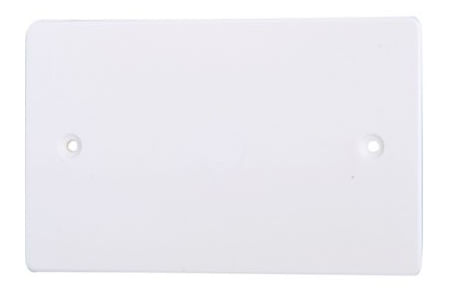 TAPA RECTANGULAR PLASTICA PVC 5/8" 3/4"