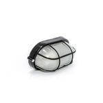 FOCO-TORTUGA-OVALADO-60W-E27-IP44-CON-REJILLA-NEGRA-ALUM