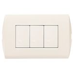 INTERRUPTOR-TRIPLE-9-32-MARFIL-ARMADO-Policarbonato-Marfil