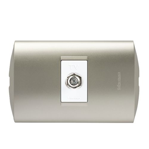 TOMA TV TIPO F BLANCO/PERLA ARMADO AE2152EBNA MODUS STYLE
