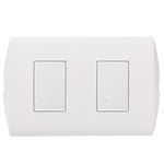 INTERRUPTOR-DOBLE-9-15-BLANCO-ARMADO-Policarbonato-Blanco