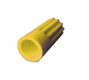 CONECTOR RESORTE P/CABLES 14 AWG X 4 AMARILLO Nº44 100 UN CROMPTON