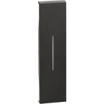 CUBRE-TECLA-INTERRUPTOR-1-MODULO-NEGRO-Tecnopolimero-Negro