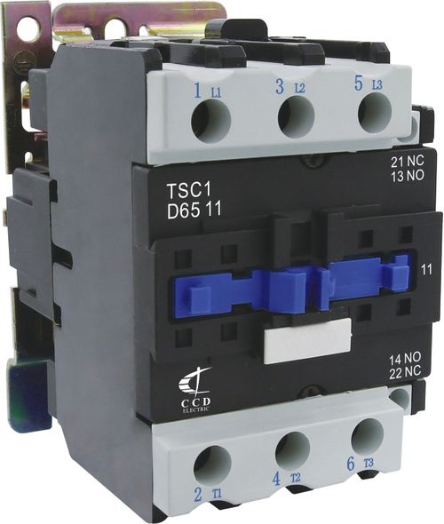 CONTACTOR 3P 65A 40HP /30KW 220V TSC1-D65 CCD