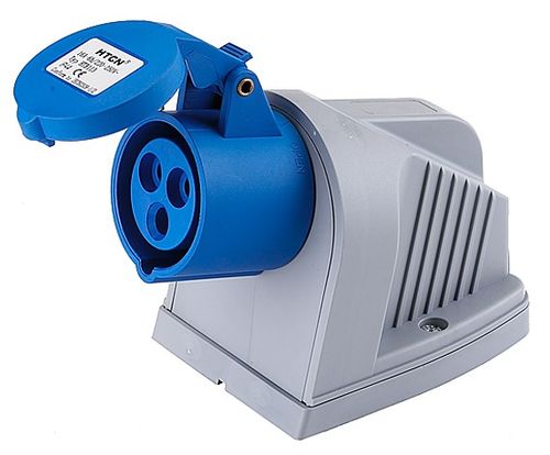 ENCHUFE HEMBRA SOBREPUESTO 2P+T 32A 220V IP44 CROMPTON