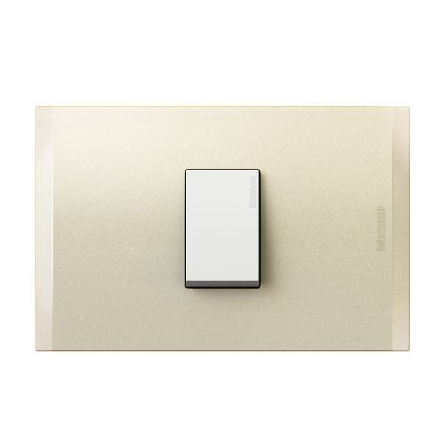 INTERRUPTOR 9/24 10AX 3 VIAS 250V BLANCO PERLA NOBILE AF2101EBNA