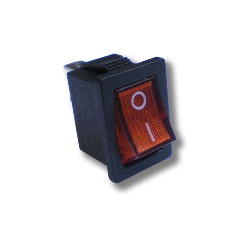 INTERRUPTOR SIMPLE 16A 250V ROJO KCD3-1111N CCD