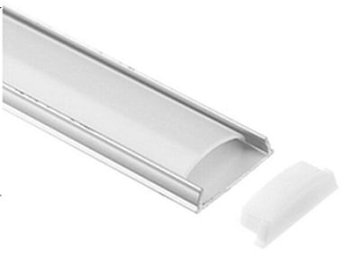 PERFIL ALUMINIO PARA CINTA LED SOBREPUESTO 1MT TECHNOLAMP