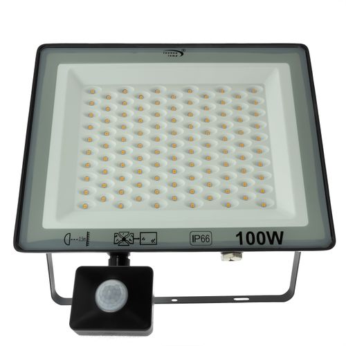 PROYECTOR LED 100W 3000K 11500LM SENSOR IP66 IK08 DL GEN II TECHNOLAMP