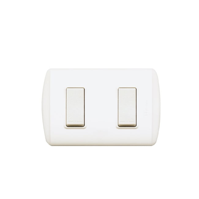 INTERRUPTOR-DOBLE-9-15-10A-250V-BLANCO-ARMADO-Plastico-Blanco