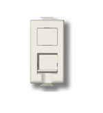 MODULO-TOMA-RJ45-MARFIL-Policarbonato-Marfil