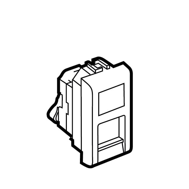 MODULO-RJ45-5E-MATIX-BLANCO-Policarbonato-Blanco