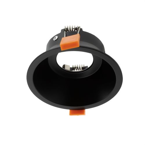 BISEL OPTICA PROFUNDA EVO NEGRO IP20 CON BASE GU10 TECHNOLAMP