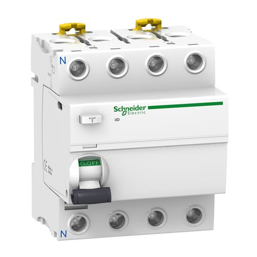 INTERRUPTOR DIFERENCIAL 4P 40A 30mA AC 415V Acti9 A9R71440 SCHNEIDER