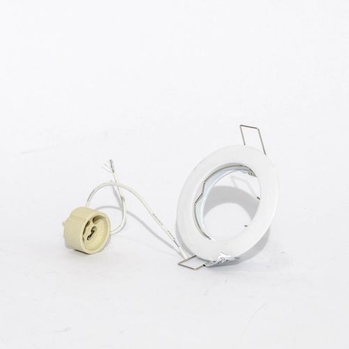 BISEL GU10 EMBUTIDO FIJO INYECTADO OMEGA BLANCO TECHNOLAMP