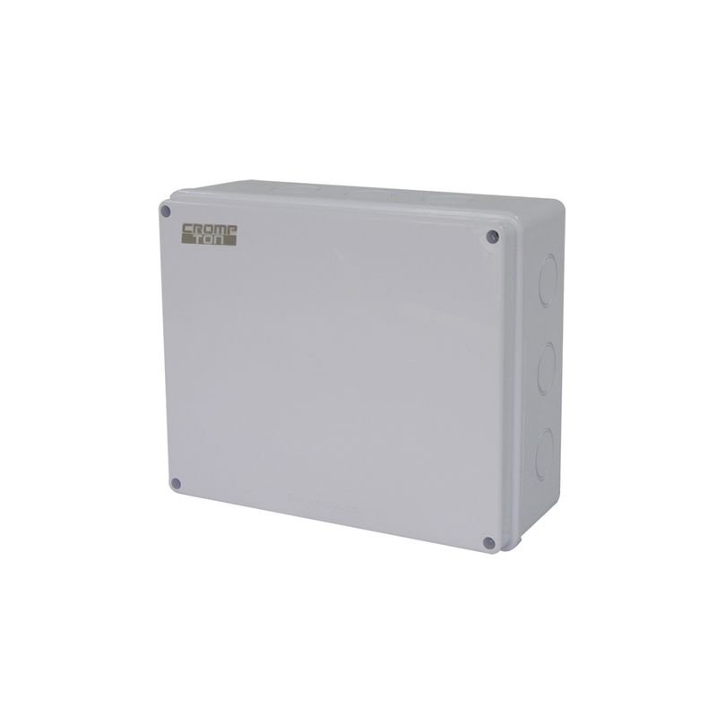 CAJA-ESTANCA-RECTANGULAR-300X250X120MM-IP65-LISA--CON-CONOS--LS0H-Plastico-Gris