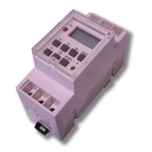 INTERRUPTOR HORARIO DIGITAL A RIEL 16A 230V CCD